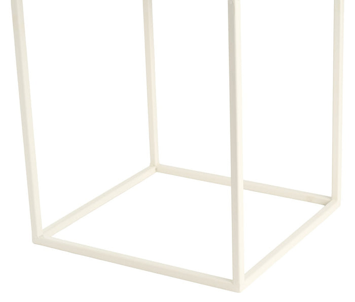 Lisomme Xam staande metalen plantenbak zand - 28 x 55 cm