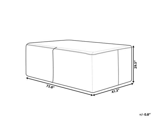 Beliani - CHUVA - Regenhoes - Blauw - 185 cm - PVC