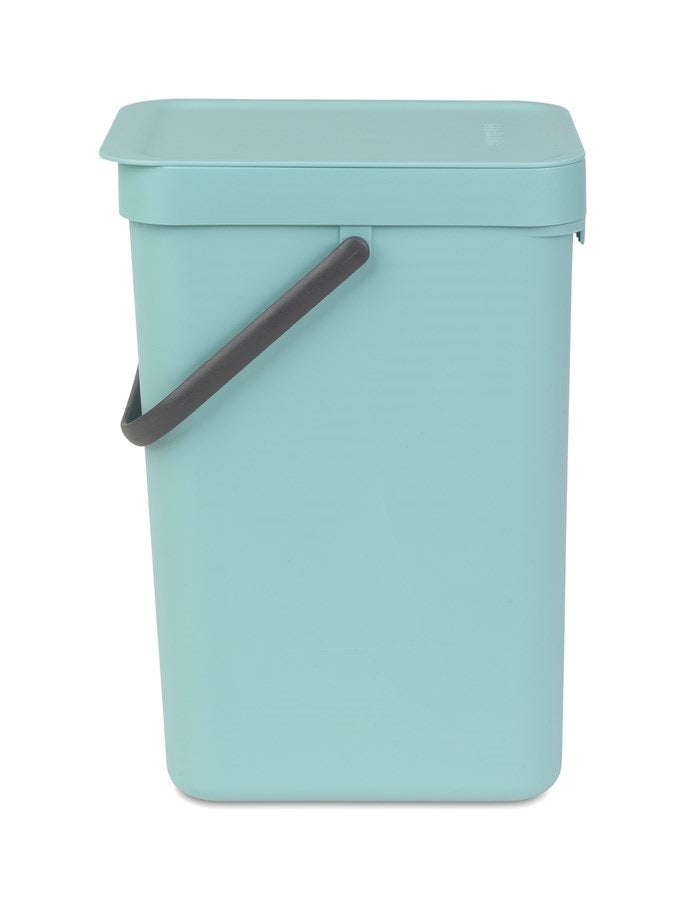 Brabantia Sort & Go Afvalemmer / Opberger 16 L - Lichtblauw