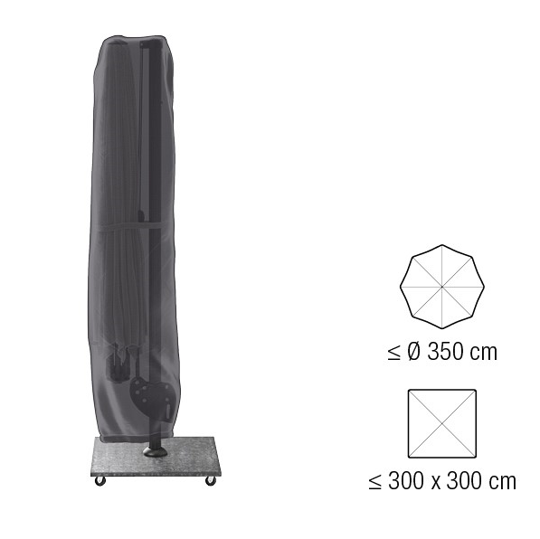 AeroCover Zweefparasolhoes H 240 x Ø 68 cm