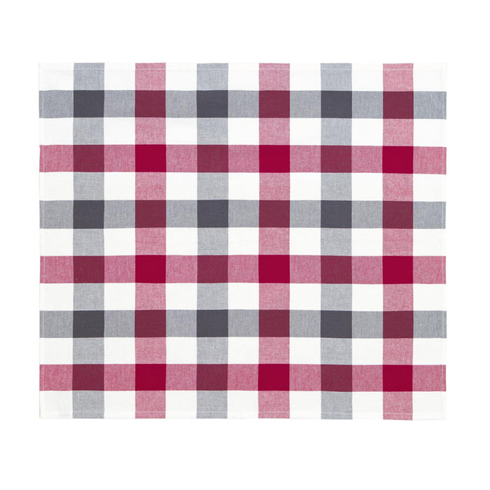 DDDDD 2x theedoek + 2x keukendoek Carre - Antraciet