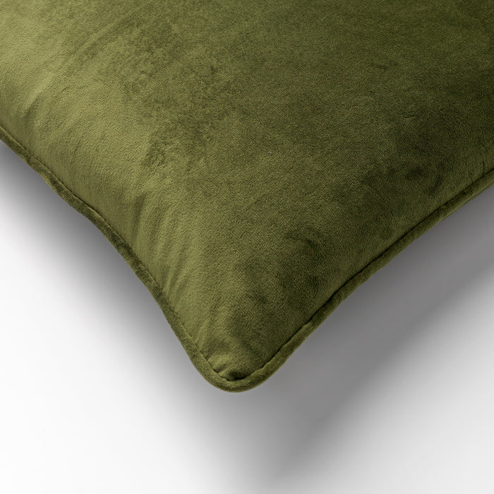 Dutch Decor - FINN - Kussenhoes velvet 40x60 cm Chive - groen