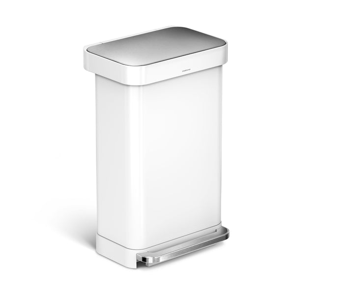 Simplehuman Rectangular Liner Pocket Pedaalemmer 45 Liter