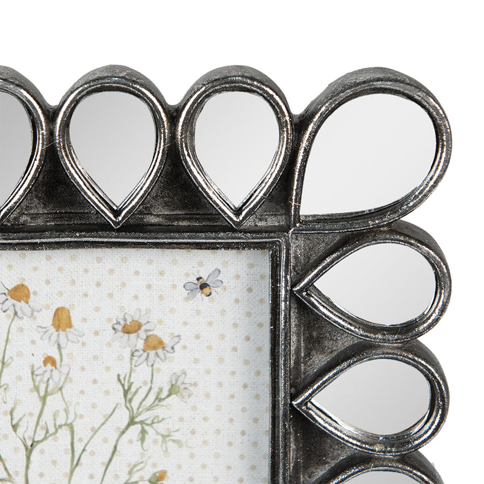 Clayre & Eef Fotolijst 10x15 cm Zwart Polyresin