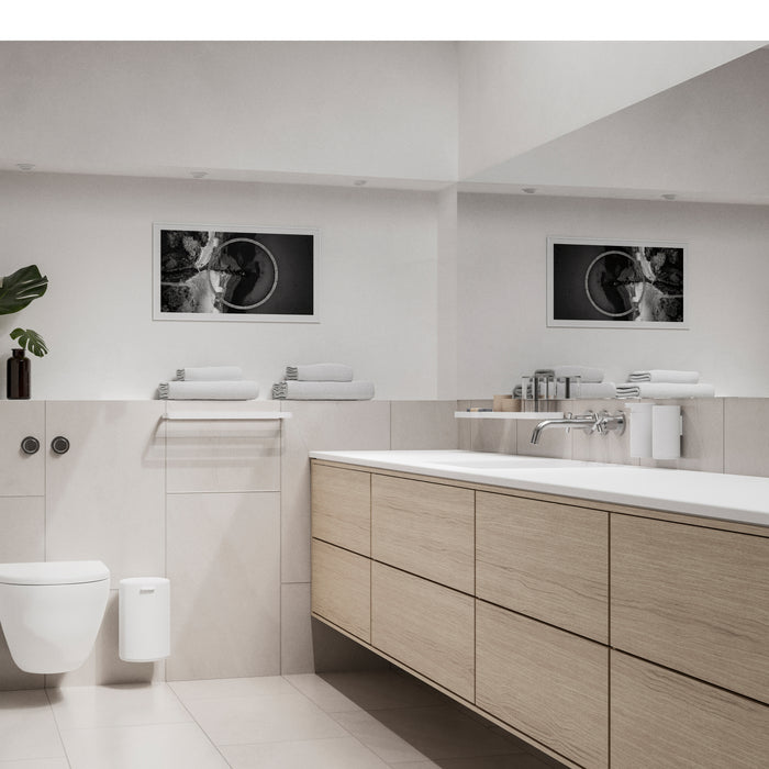 Zone Denmark Rim Toiletborstelhouder - Wit