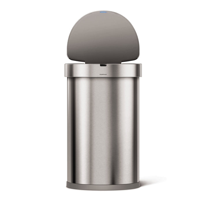 Simplehuman Semi-Round Liner Pocket Sensor Afvalemmer 45 Liter