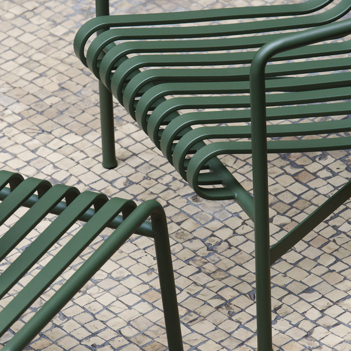 HAY Palissade Lounge Chair Low - Olijfgroen