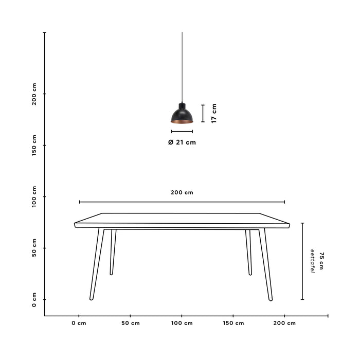 EGLO Truro 1 Hanglamp