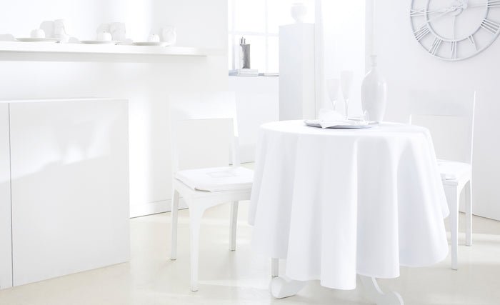 Today Rond tafelkleed Helder Wit - 180cm