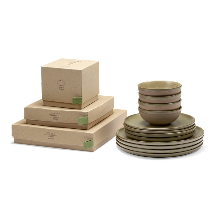 SERAX - Sergio Herman - Surface Serviesset 12-delig - Camogreen