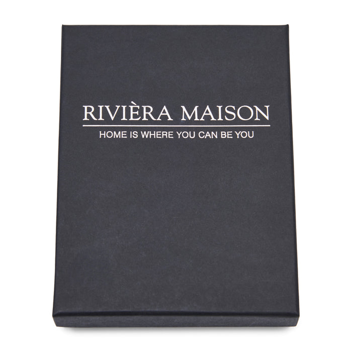 Rivièra Maison - Luxe Theelepel Set in S30 - Zilver van R60 - Roestvrij staal, 17x3.5 cm