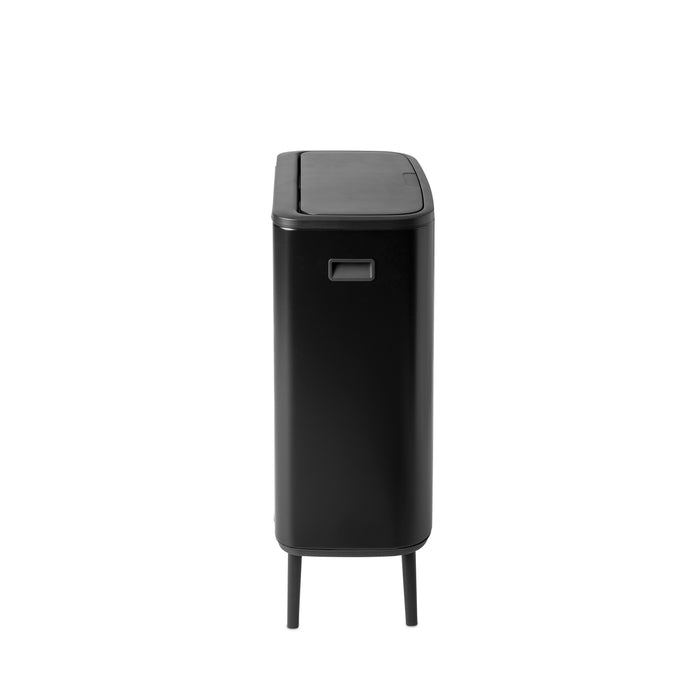 Brabantia Bo Touch Bin Hi Afvalemmer 2 x 30 L - Zwart