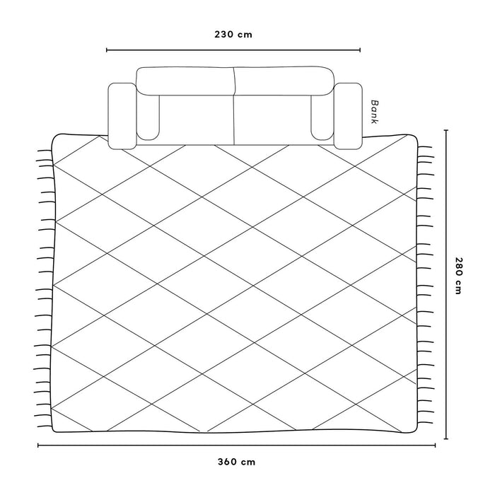 Louis de Poortere Fading 8383 Vloerkleed