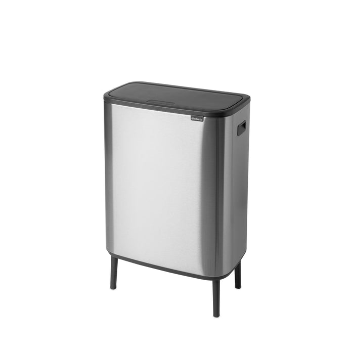 Brabantia Bo Touch Bin Hi Afvalemmer 2 x 30 L - Vingerafdrukvrij