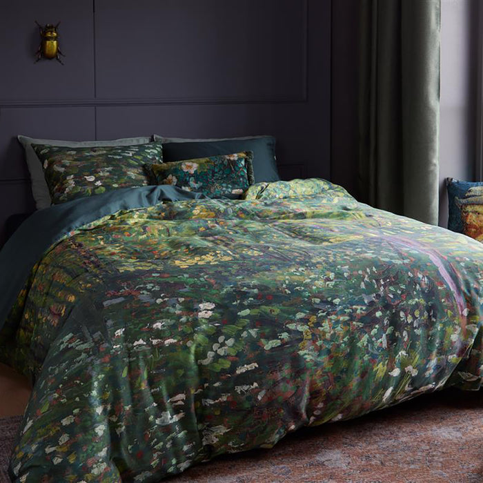 Beddinghouse x Van Gogh Museum Trees Dekbedovertrek 140 x 200/220 cm - Groen