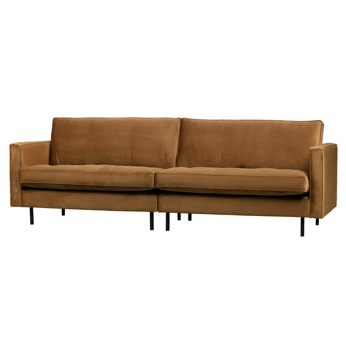 WOOOD Rodeo Classic 3-zitsbank - Velvet - Honinggeel