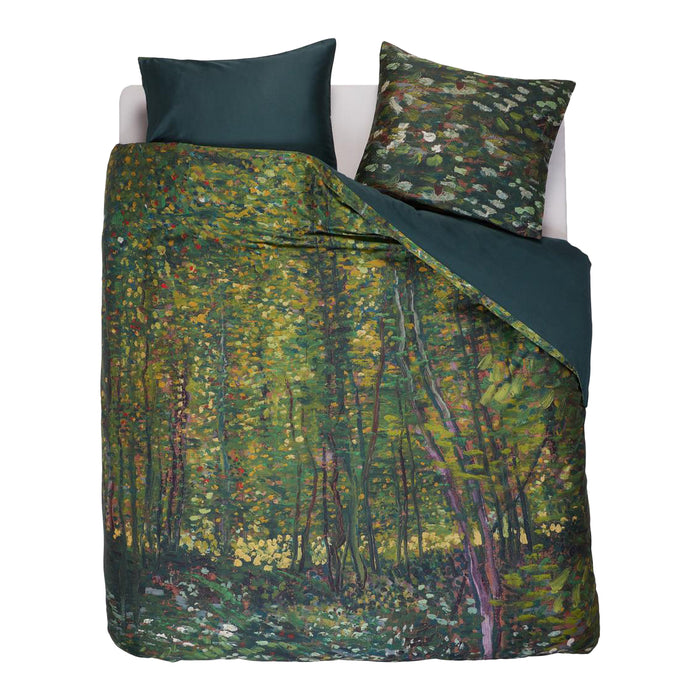 Beddinghouse x Van Gogh Museum Trees Dekbedovertrek 240 x 200/220 cm - Groen