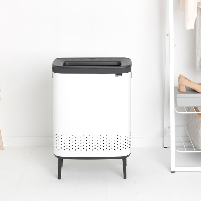 Brabantia Bo Hi Wasbox 2 x 45 L - White