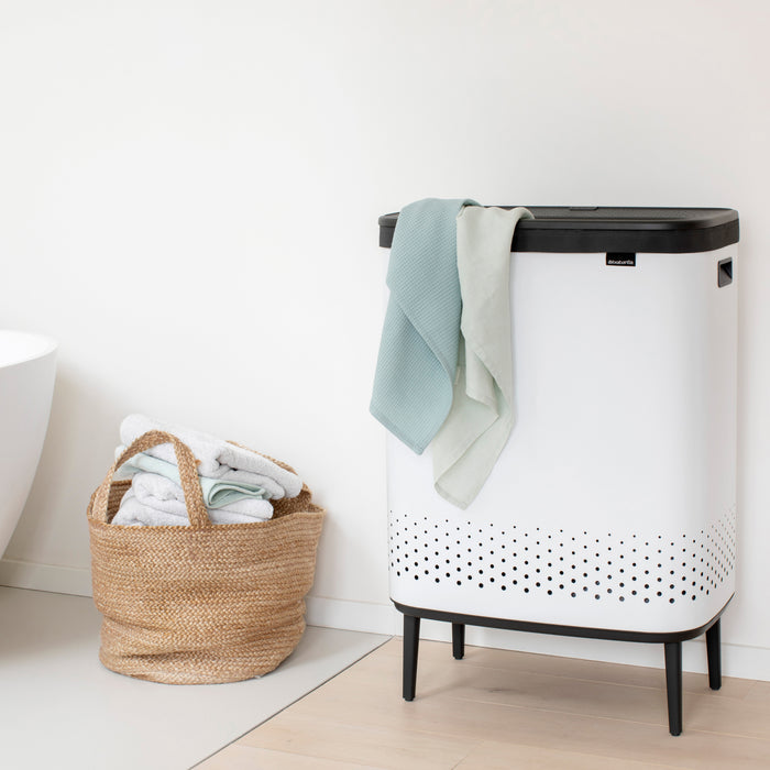 Brabantia Bo Hi Wasbox 2 x 45 L - White