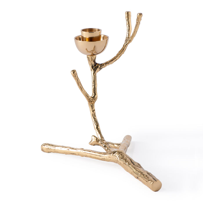 POLSPOTTEN Twiggy Kandelaar XS - Goud