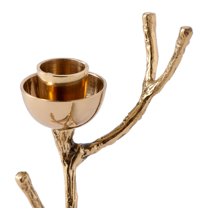 POLSPOTTEN Twiggy Kandelaar XS - Goud