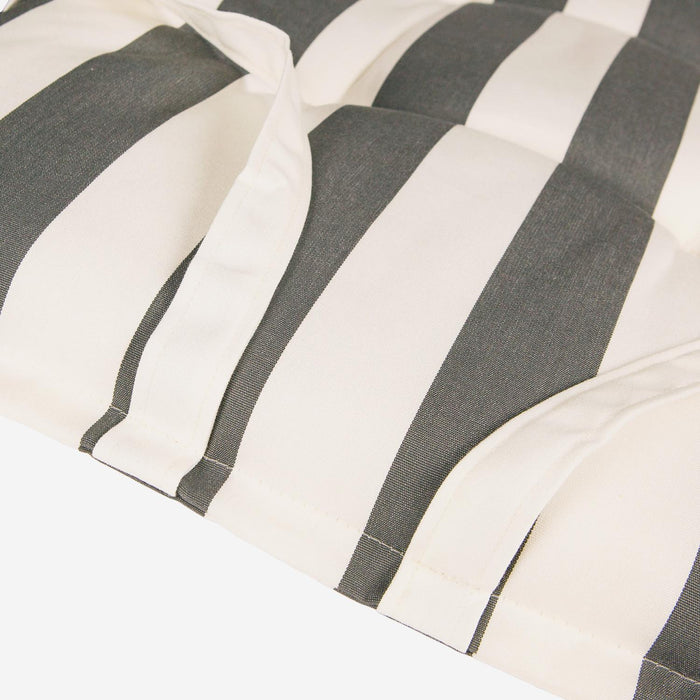 Kopu® Mila Grey - Comfortabel Tuinkussen met Hoge Rug - Grijs