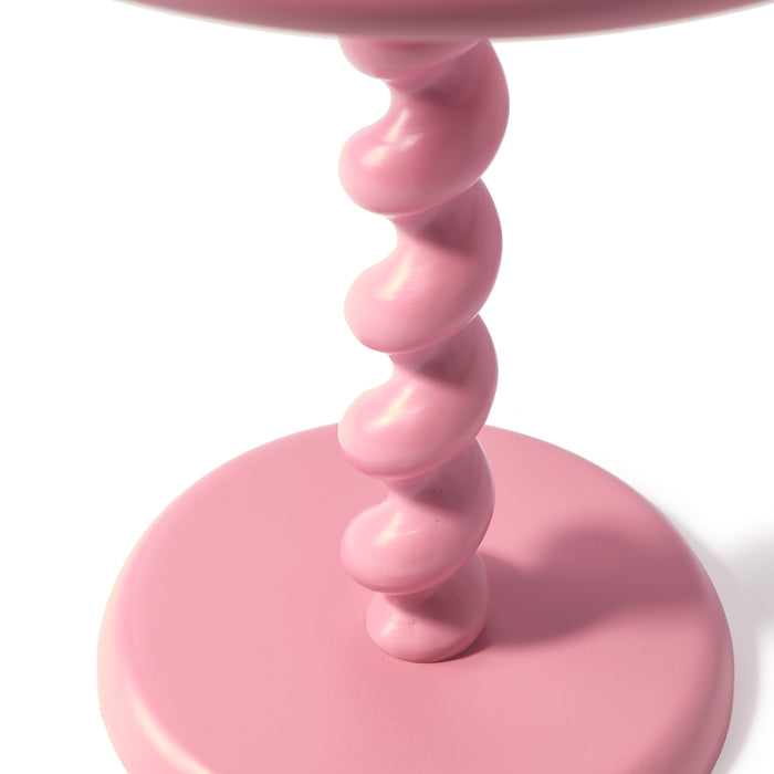 POLSPOTTEN Twister Bijzettafel - Roze
