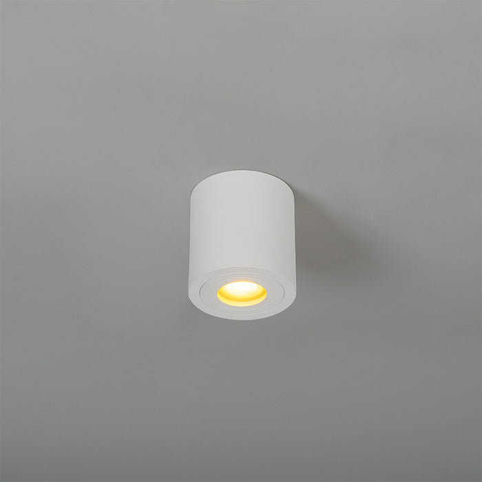 QAZQA Moderne ronde badkamer spot wit - Capa