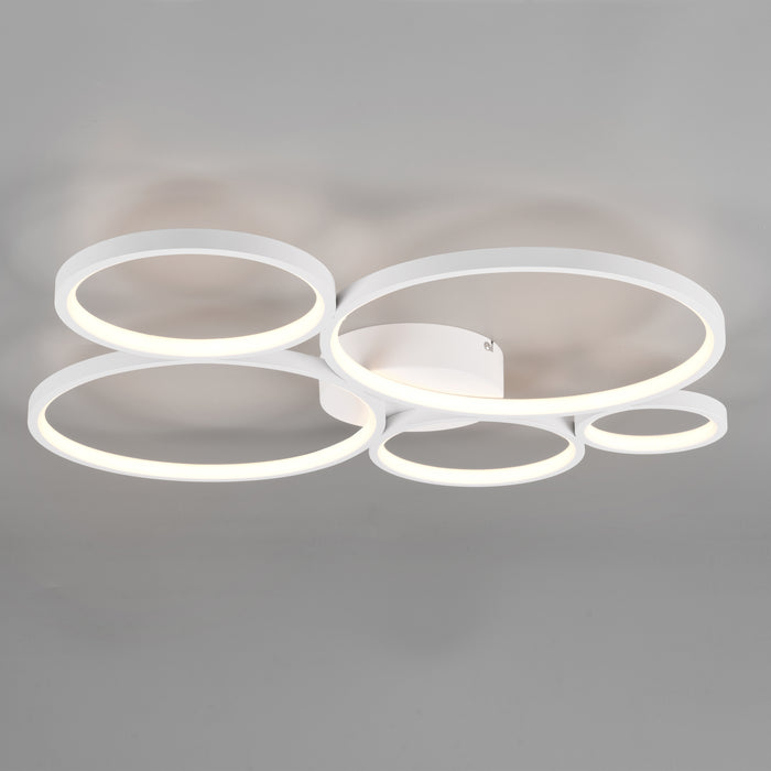 Trio Rondo Plafonnière - Mat wit