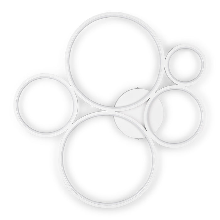 Trio Rondo Plafonnière - Mat wit