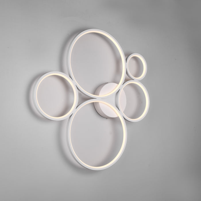 Trio Rondo Plafonnière - Mat wit