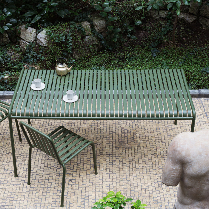 HAY Palissade Tuintafel 170 x 90 cm - Lichtgrijs