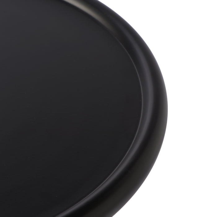 POLSPOTTEN Twister Bijzettafel - Zwart