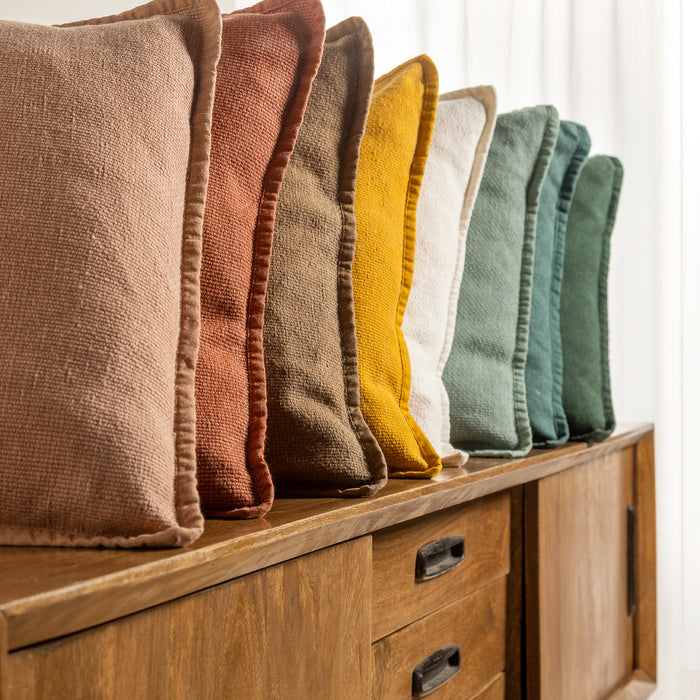 Dutch Decor sierkussen BOWIE - 45x45 cm Golden Glow