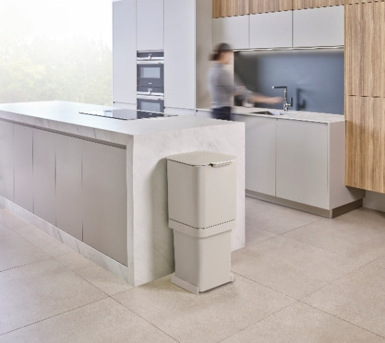 Intelligent Waste Afvalemmer Totem Pop 40 liter - Stone - Joseph Josep