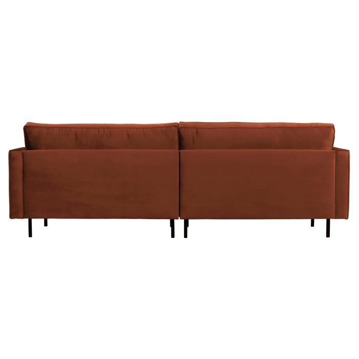 WOOOD Rodeo Classic 3-zitsbank - Velvet - Roest