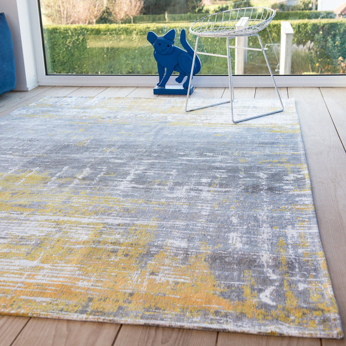 Louis De Poortere Streaks Vloerkleed 140 x 200 cm - Sea Bright Sunny