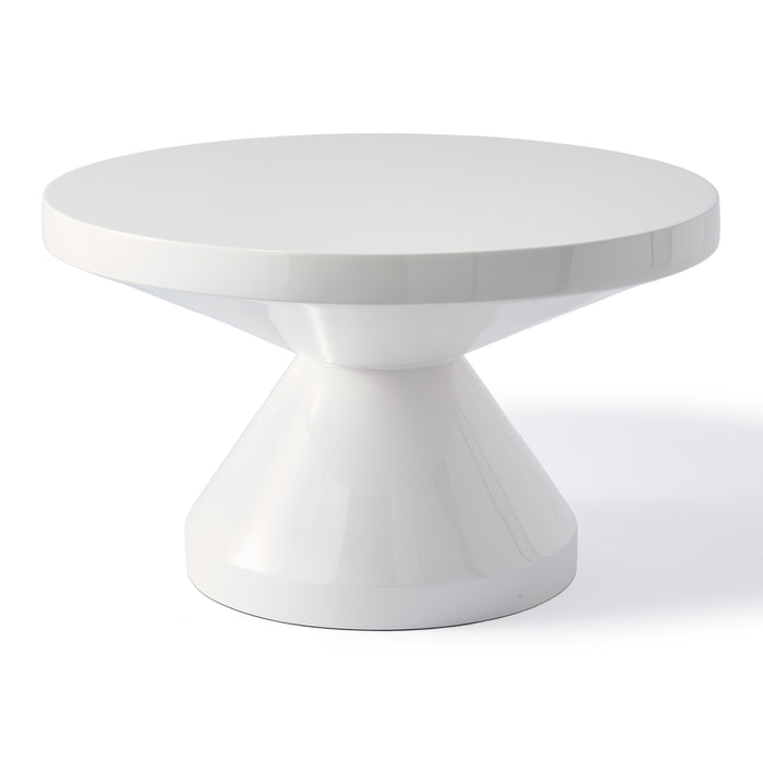 POLSPOTTEN Zig Zag Salontafel - White