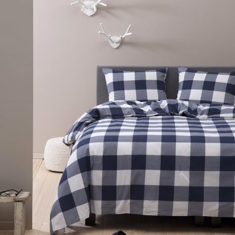 Ten Cate Katoenen Dekbedovertrek - 240x200|220 - Milo Marine