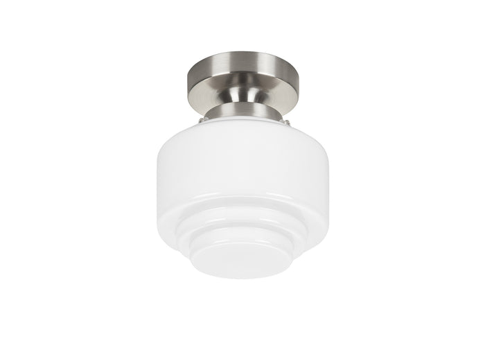 Highlight Plafondlamp Cambridge Wit Opaal Glans 15cm
