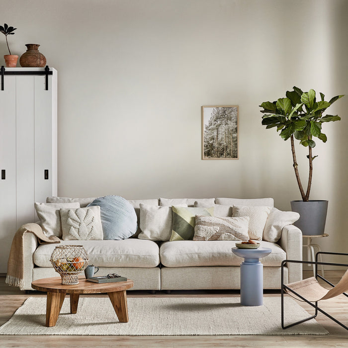 Zuiver Sense 3-zitsbank - Crème