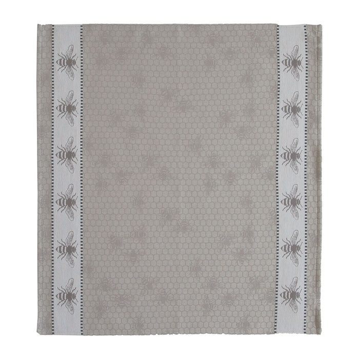 DDDDD 2x theedoek + 2x keukendoek Honey - Grijs