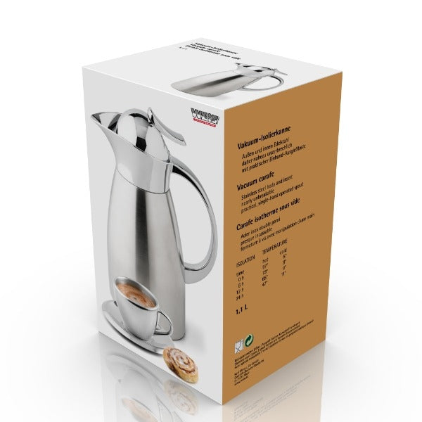 Weis - Thermoskan, 1.1 liter, Dubbelwandig – Weis