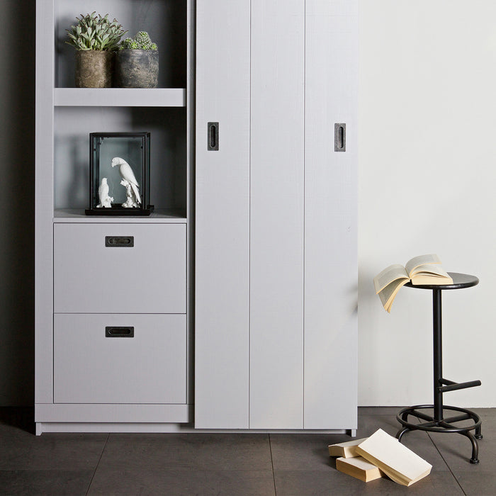 vtwonen Slide Barn Opbergkast - Grijs