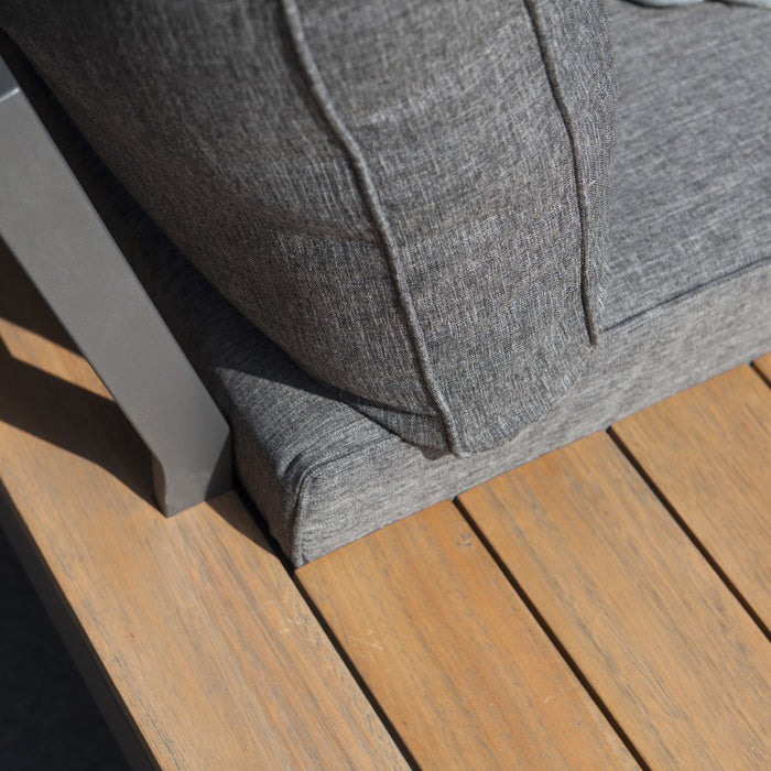 WOOOD La Vida Loungeset - Teak/Antraciet