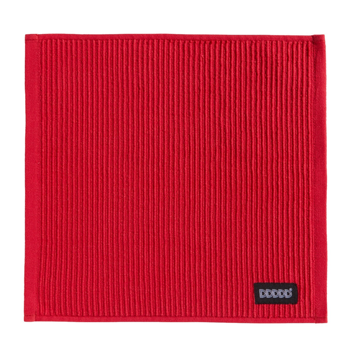 DDDDD combiset vaatdoek basic (4 stuks) + classic (4 stuks) - Rood