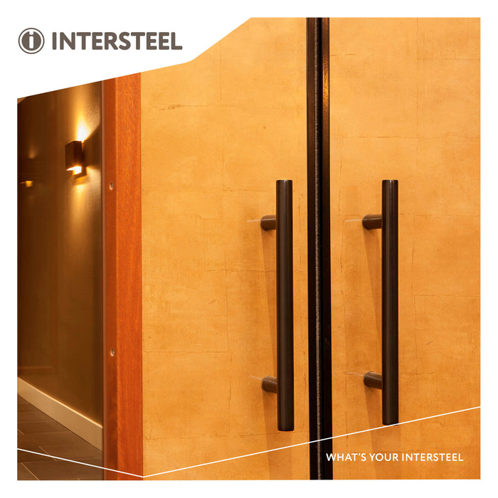 Intersteel Deurgreep T-model Ø 20 mm – 300 mm mat zwart