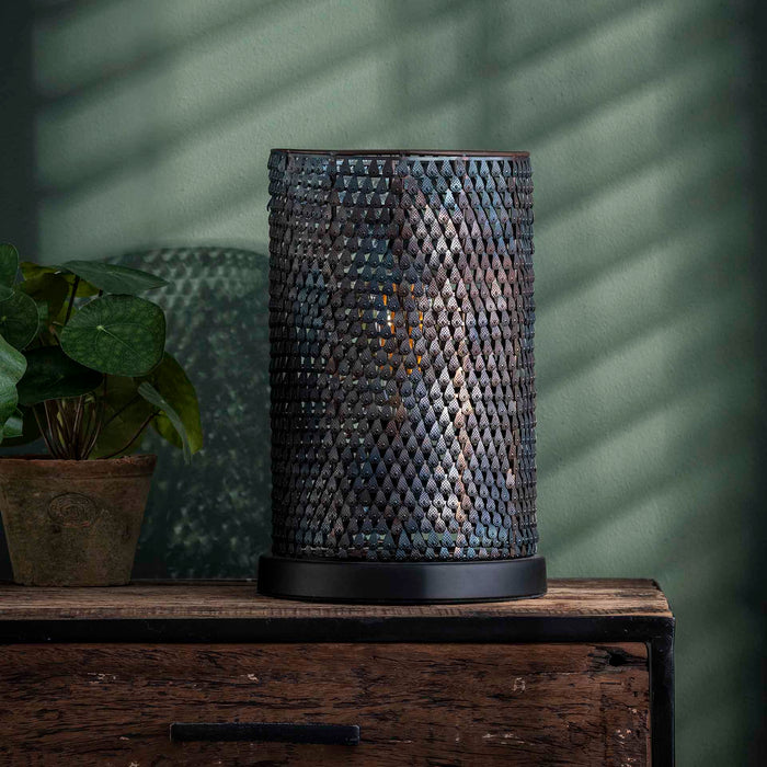 Hoyz - Tafellamp Armor Tube - Grijs - Industrieel