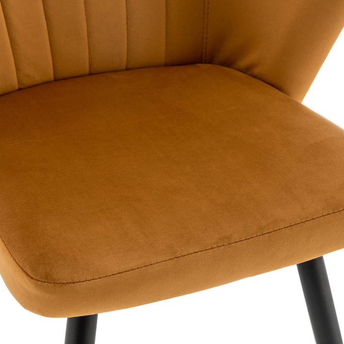 Furnihaus Eetkamerstoel Mexion geel