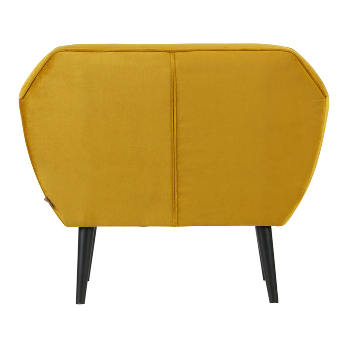 Woood Rocco Fauteuil - Velvet - Oker